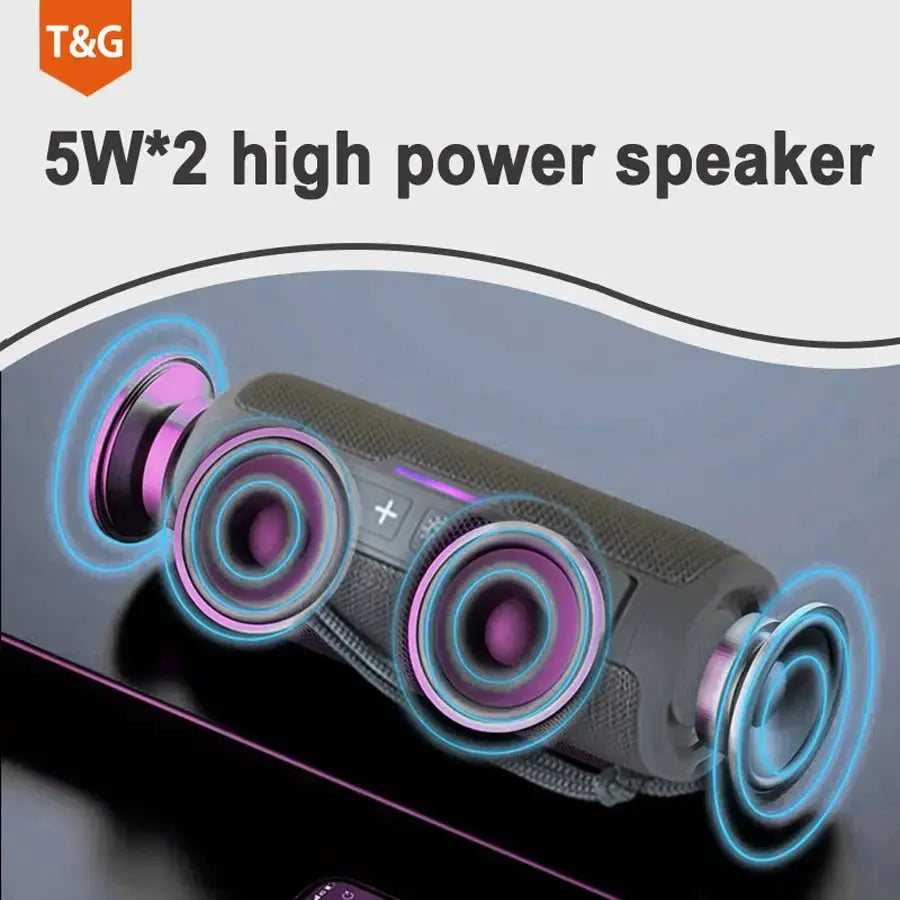 Portable Wireless Bluetooth Speaker Blutooth Music Sound Box For Caixa De Som Blootooth Subwoofer Radio FM Handfree Bass System Magic Remotes