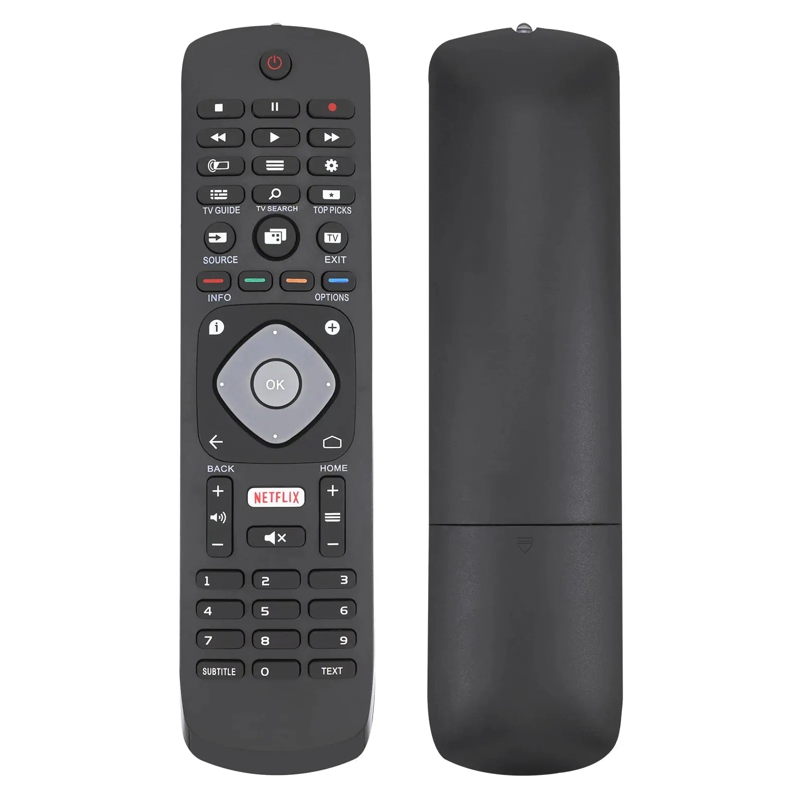 New Replacement Universal Remote Control with Netflix Buttons Controller Replacement for Philips Smart TV, TV LCD LED TVs Magic Remotes