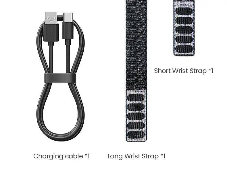 aMagisn 50M Bluetooth Remote Control for Insta360 X5 / X4 Air / Ace Pro 2 Gopro Hero 13 12 Camera iOS Android Shutter Controller - Magic Remotes