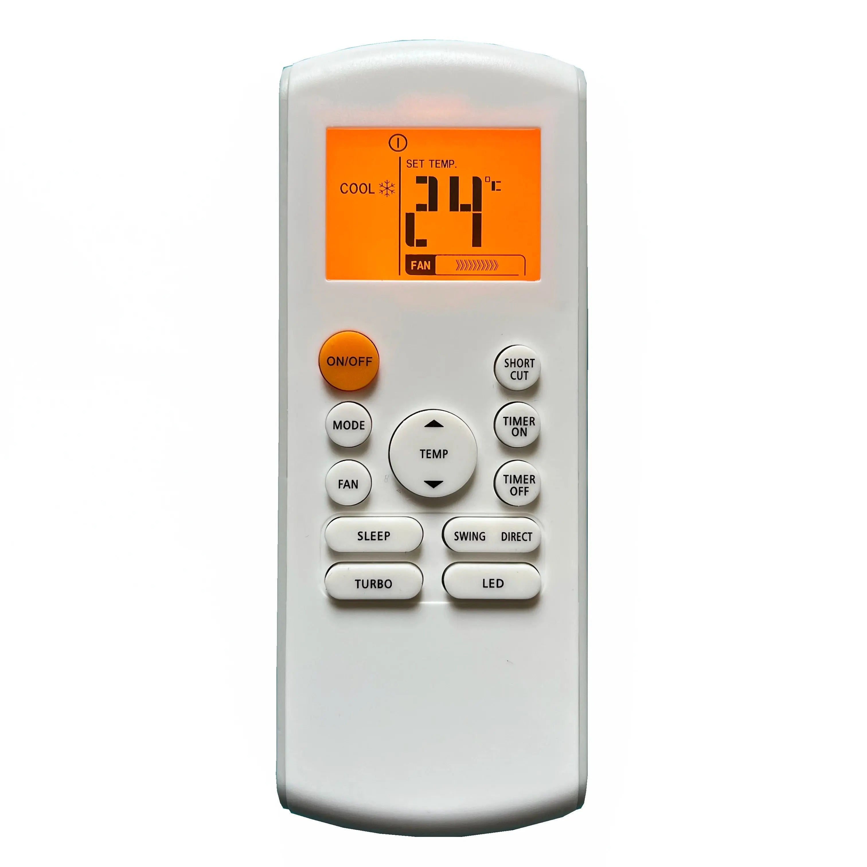 RG57A4/BGEF Universal AC Remote Control for Midea Air Conditioners | Compatible with RG57A7, RG57A2, RG57B, RG57A - Magic Remotes
