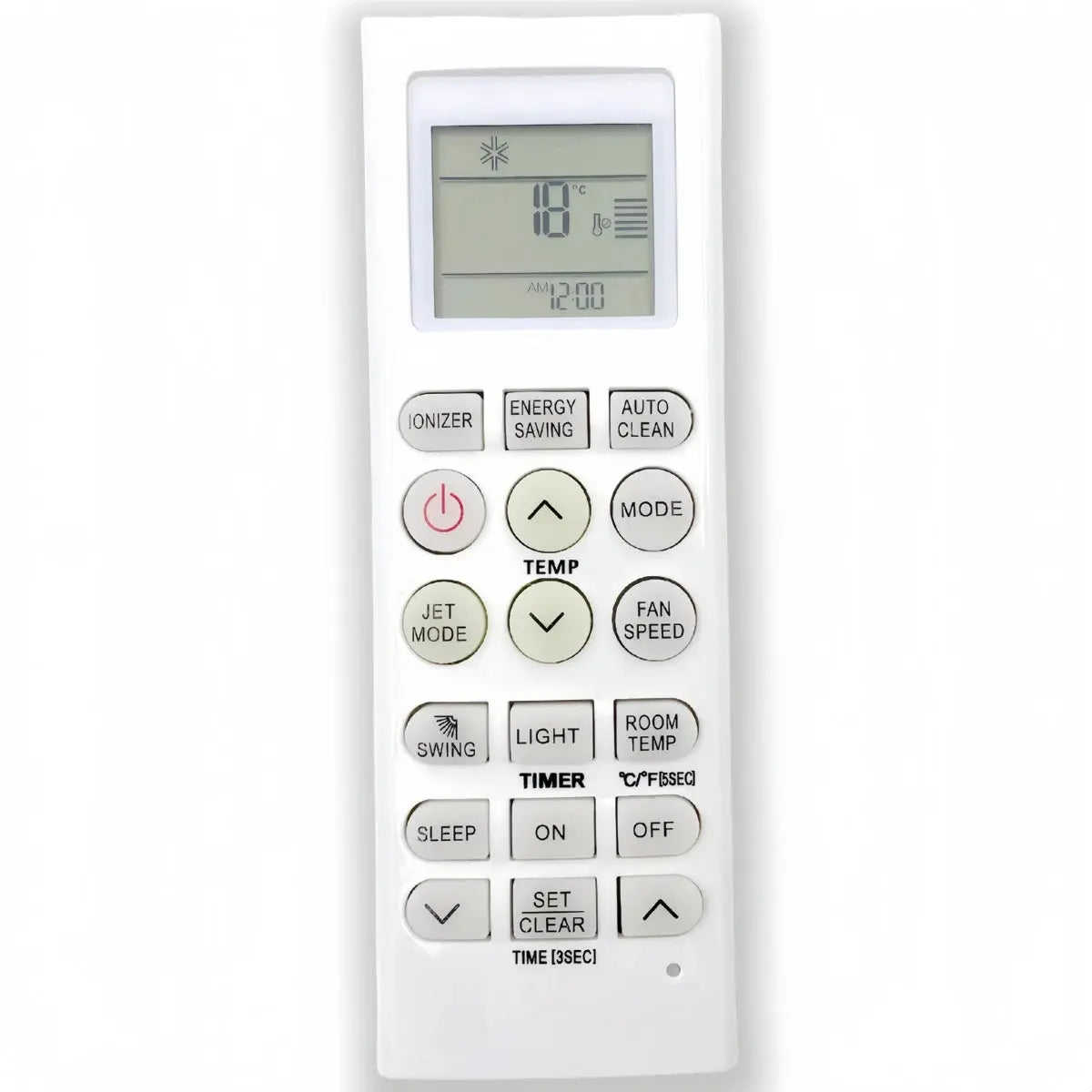 AC Remote Control AKB73456114 for LG Air Conditioner AMNW07GR, AMNW09GD, AMNW12GD, ASNH07GB, ASNH09G, ASNH09GB, ASNH18GC - Magic Remotes