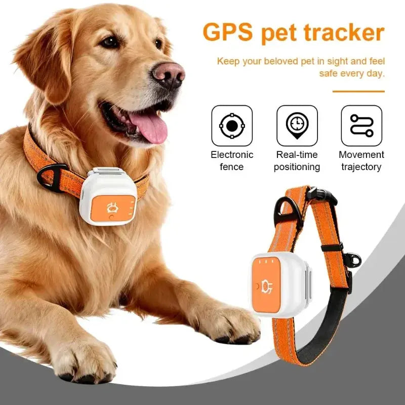 2026 New Style Pet GPS Tracker Dog Mini Tracking Movement Alert Collar Anti-Lost Tracker for Cats and Puppies Remote Locator - Magic Remotes