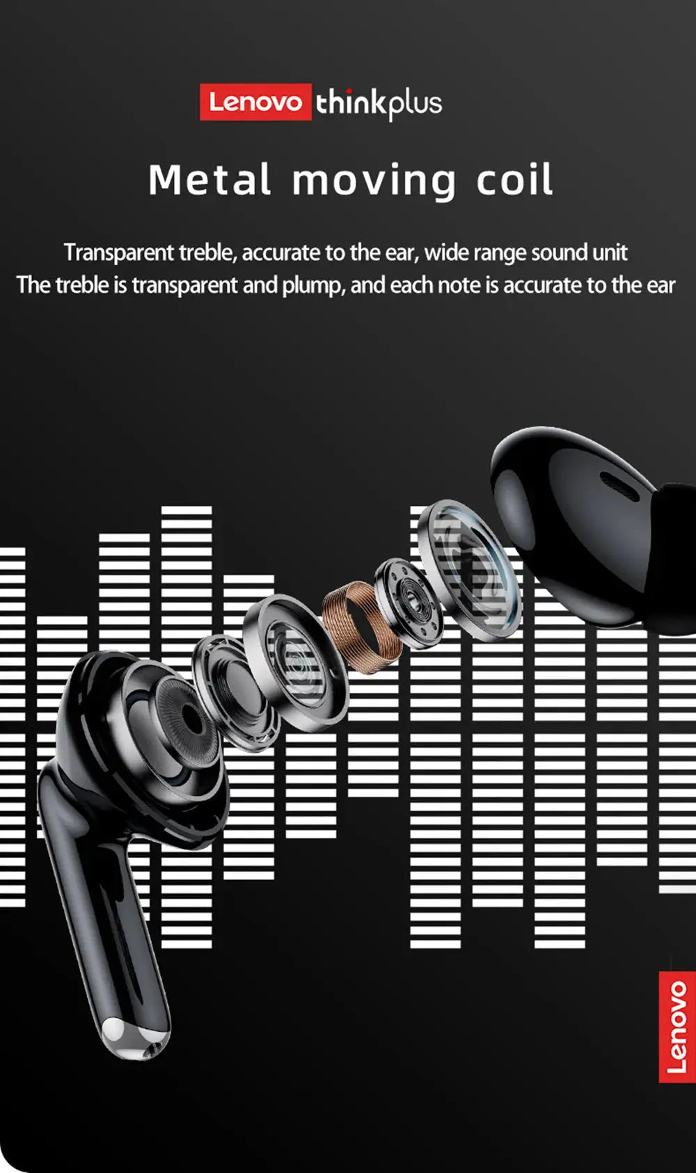 Original Lenovo XT88 TWS Wireless Earphones Bluetooth 5.3 Dual MIC Stereo Noise Reduction Bass HIFI Touch Control Earbuds Magic Remotes