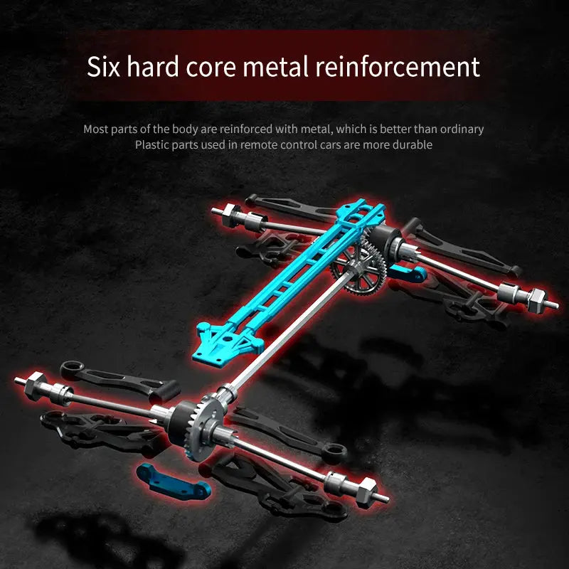 1:16 RC High Speed Car Off-Road 4WD Monster Truck Climbing Vehicle Boys Toy Remote Control Car Magic Remotes