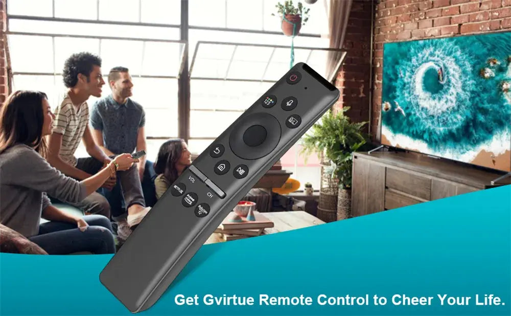 BN59-01330B 01312B Voice Remote Control for Samsung Smart TV LED QLED 4K 8K UHD HDR with Netflix, Prime Video,Rakuten TV Button Magic Remotes