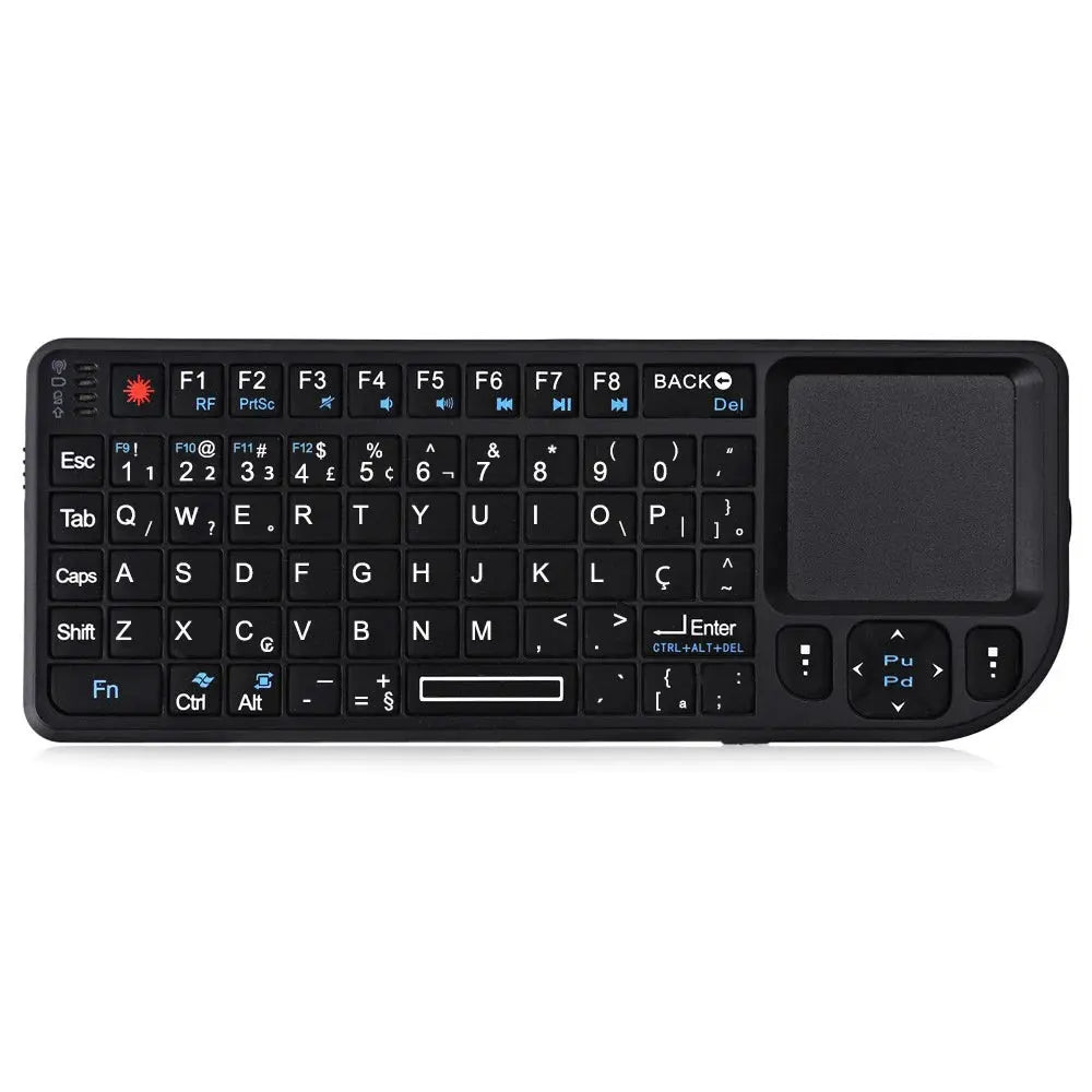 MRSVI A8 Mini Wireless Keyboard 2.4G 7-Color Backlight Touchpad Mouse Flashligt-Portable Applicable- Perfect For PC,Smart TV Box - Magic Remotes