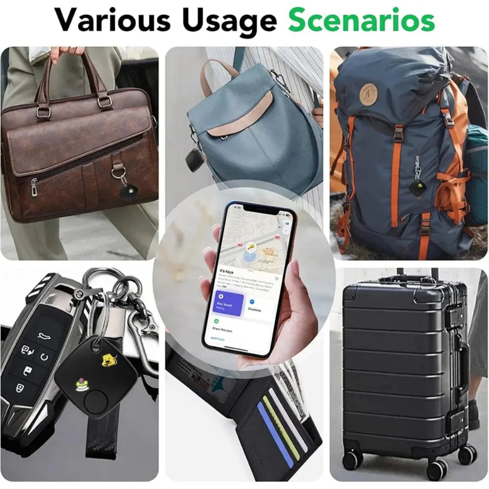 Vyvylabs Mini Tracking Device for Apple Find My APP Smart Tag Kid Pet Car GPS Lost Tracker Anti-Lost Alarm Reminder Positioner - Magic Remotes
