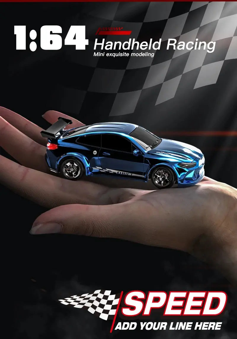 2025 New Kf20 1:64 Drift Rc Car Four-wheel remote-controlled racing car Full proportions Desk Competition Toy Boys Ideal gifts. Magic Remotes