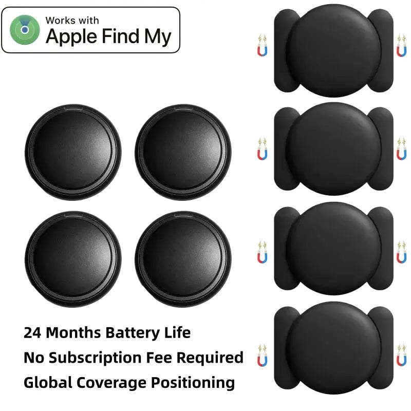 Smart iOS GPS Tracker Tag Suitable For Apple iOS Airtag Anti Loss Locator Car Key Bicycles Elderly People Pets Anti Loss Tracker - Magic Remotes
