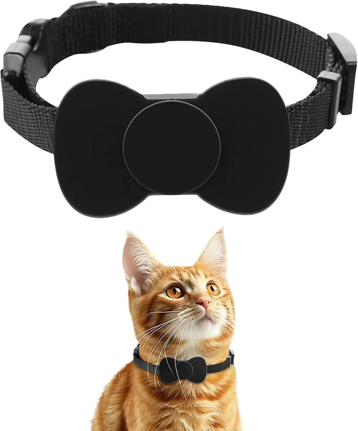 New GPS mini tracking collar, adjustable with waterproof tracker, suitable for cats and dogs anti-lost tracker, no monthly fee, - Magic Remotes