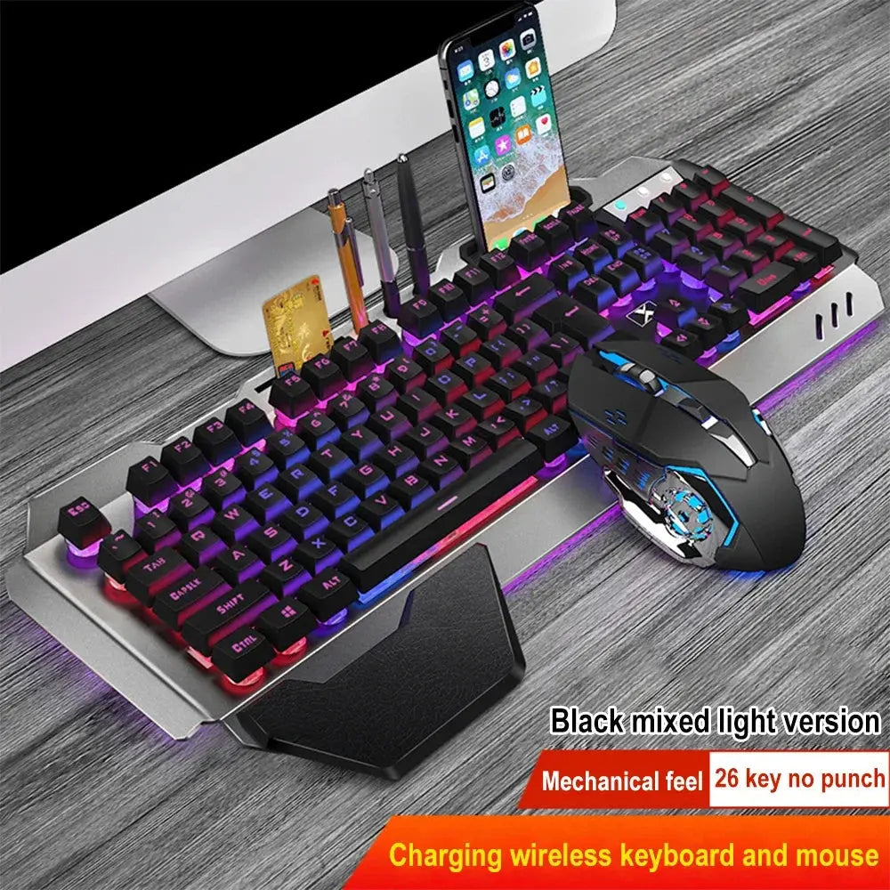 K680 Rechargeable 2.4G wireless keyboard and mouse suite Gaming computer Office esports Magic Remotes
