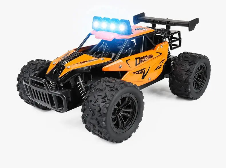 Remote Control Car RC Drift Racing 1:16 Vehicle Off Road Alloy 2.4G Radio High-Speed Trucks With LED Light Climbing Gift Kid Toy - Magic Remotes