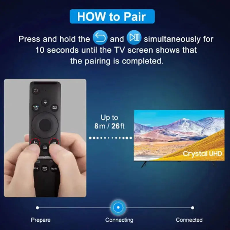 Universal BN59 Replacement Voice Remote Control for Samsung Smart TV with Voice Function Compatible with QLED LED LCD Models Magic Remotes