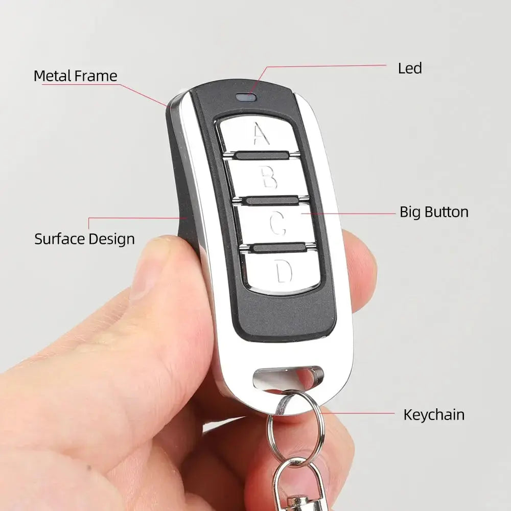 Multi-Frequency 286-868MHz RF Universal Garage Door Remote Control Duplicator Clone 433MHz 315MHZ Gate Keyfob Transmitter Magic Remotes