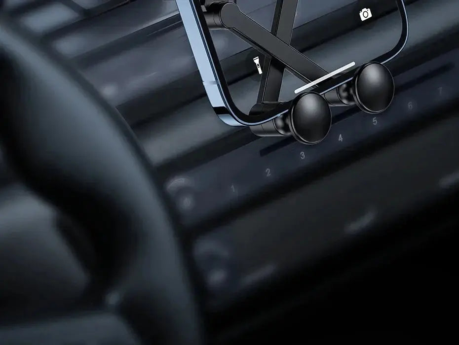 Car Phone Holder 10-Inch Screen Fixed Base For Peugeot 3008 4008 2021-2023 Wireless Charging Support Car Mobile Phone Mounts - Magic Remotes