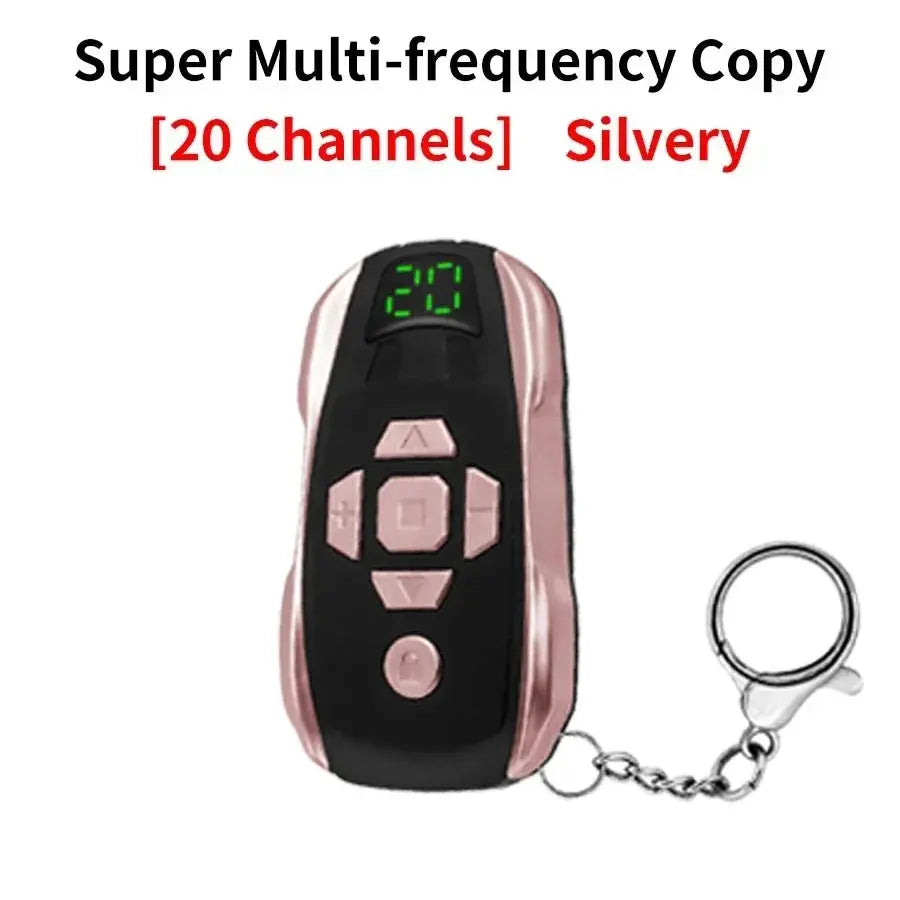 20-Channel Rechargeable Key Duplicator for Universal Garage Door Remote Control Gate Controller Clone Multi-frequency 300-915Mhz Magic Remotes
