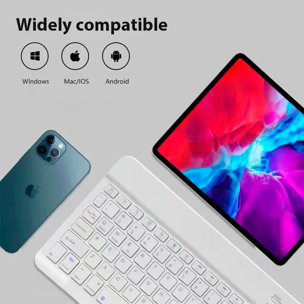Bluetooth Wireless Keyboard Universal Mobile Phone Tablet Keyboard And Mouse Mini Bluetooth Keyboard Ipad Keyboard Accessories Magic Remotes