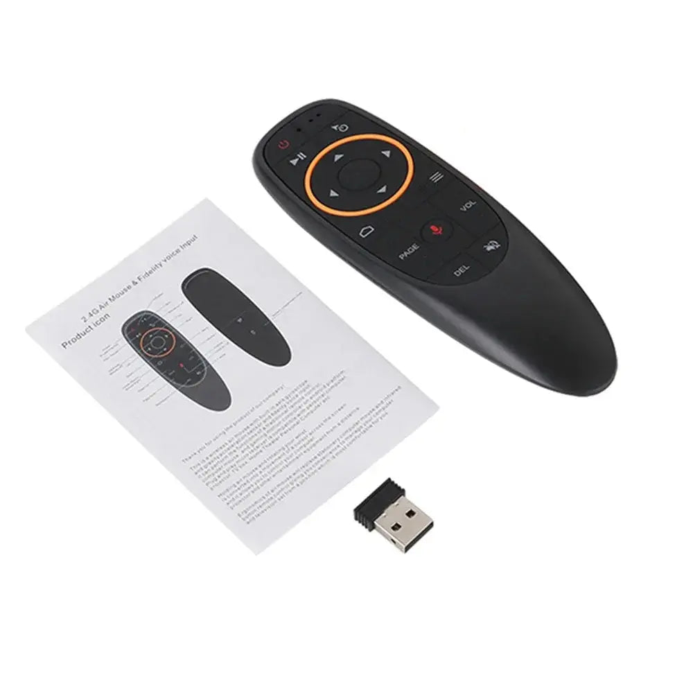G10 G10S Voice Remote Control 2.4G Wireless Air Mouse Gyroscope IR Learning For Android TV Box H96 Max X96 mini X96 Max Plus PC Magic Remotes