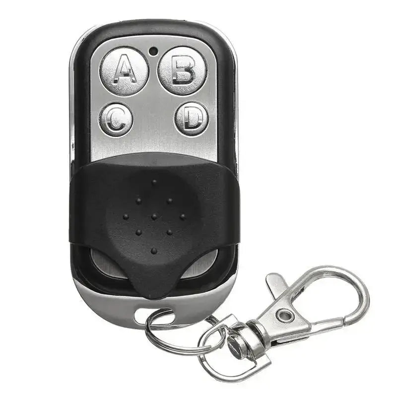 433MHz 4Button ABCD/Lock Unlock Remote Control Metal Push Button Transmitter Universal 4 Buttons Garage Door Opener Remote Magic Remotes