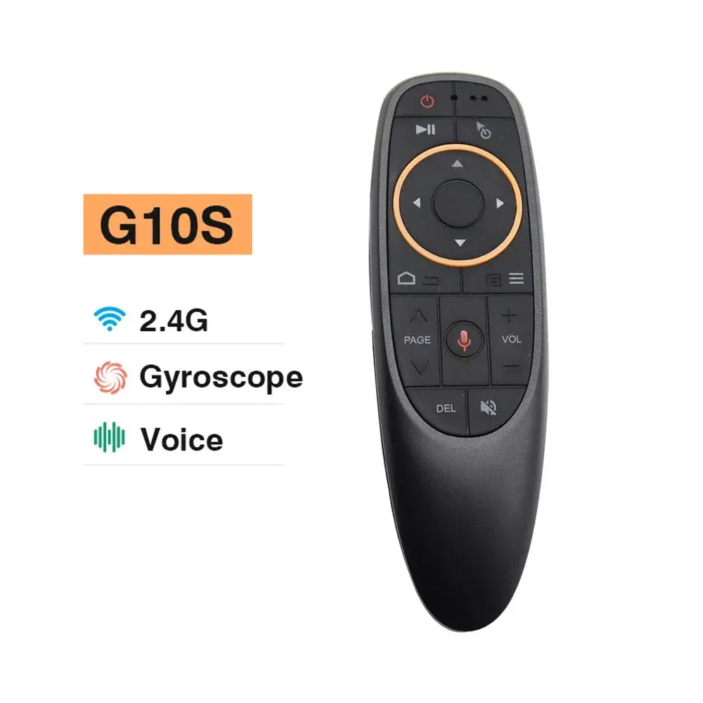 G10 G10S Voice Remote Control 2.4G Wireless Air Mouse Gyroscope IR Learning For Android TV Box H96 Max X96 mini X96 Max Plus PC Magic Remotes