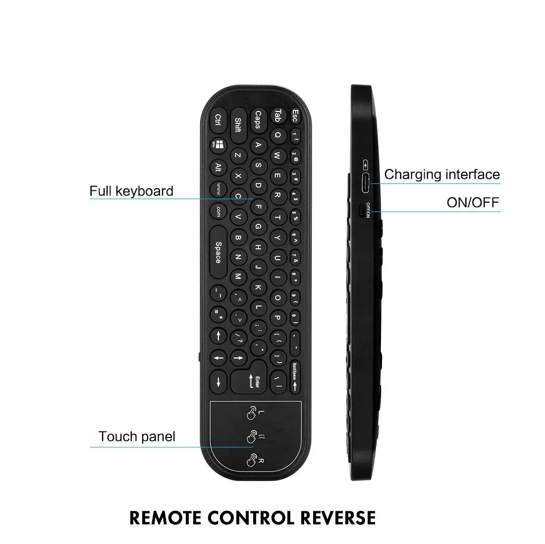New G60S Pro BT Wireless Voice Remote Control 2.4G BT5.0 Dual Mode Air Mouse IR Learning With Backlit Light For Android TV Box Magic Remotes