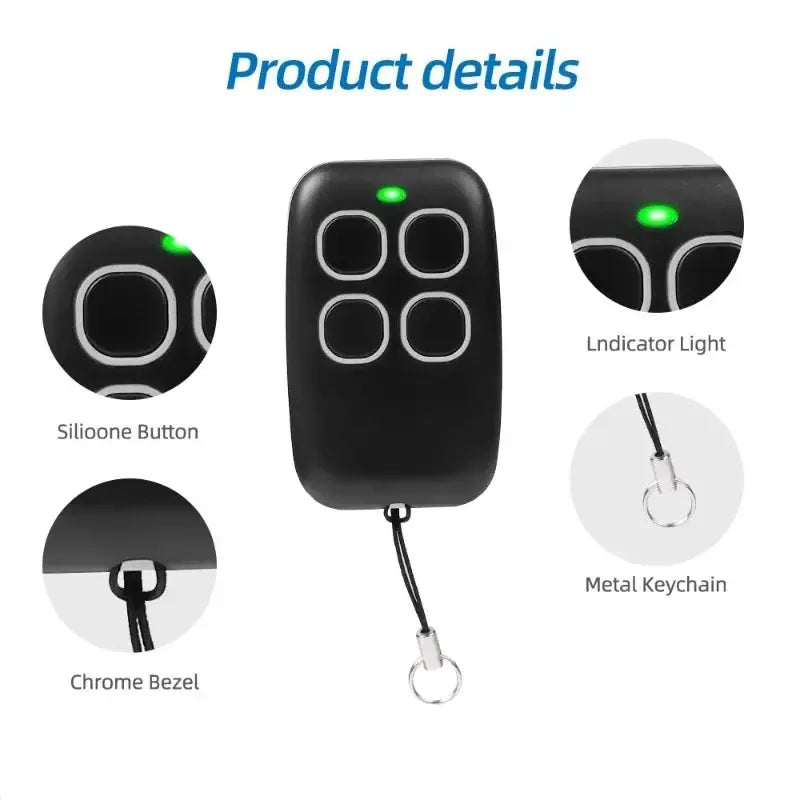 Universal Duplicator Garage Remote Controller Command Clone Self-copying Automation Gate 433.92 MHz 433Mhz Fixed Code Magic Remotes