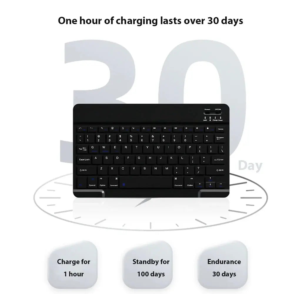 Bluetooth Wireless Keyboard Universal Mobile Phone Tablet Keyboard And Mouse Mini Bluetooth Keyboard Ipad Keyboard Accessories Magic Remotes