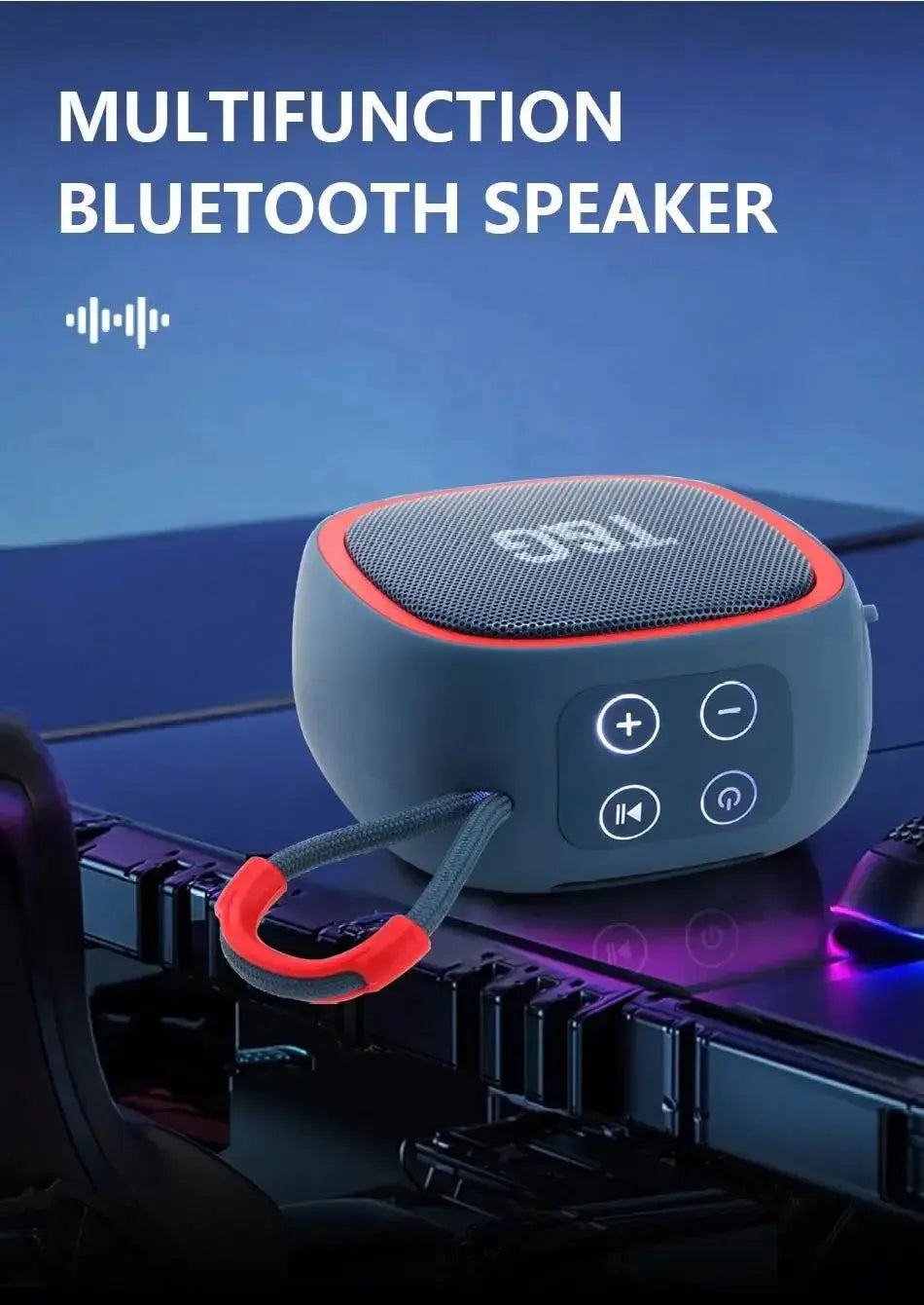 Wireless Bluetooth Speaker Portable Mini Radio FM Waterproof Small Subwoofer Sound Box Music Woofer Computer PC AUX Caixa De Som Magic Remotes