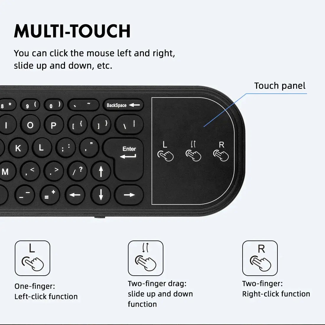 New G60S Pro BT Wireless Voice Remote Control 2.4G BT5.0 Dual Mode Air Mouse IR Learning With Backlit Light For Android TV Box Magic Remotes