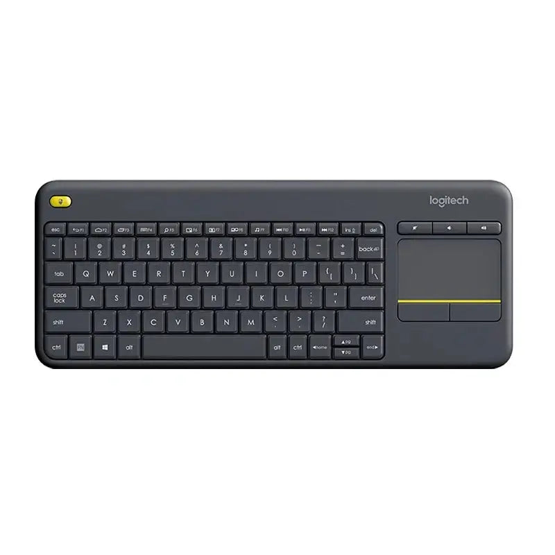 Logitech K400 Plus Wireless Keyboard Touchpad TV Compatible Long Battery Life for Windows Android TV - Magic Remotes