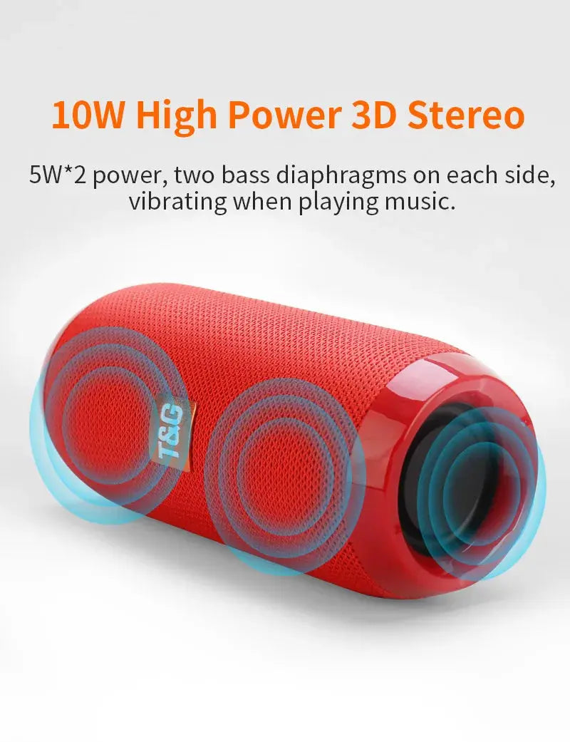 Portable Wireless Bluetooth Speaker Blutooth Music Sound Box For Caixa De Som Blootooth Subwoofer Radio FM Handfree Bass System Magic Remotes