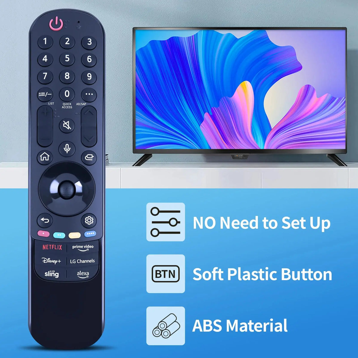 Small Magic Remote Smart TV Remote - New Voice Magic Remote MR23GA
