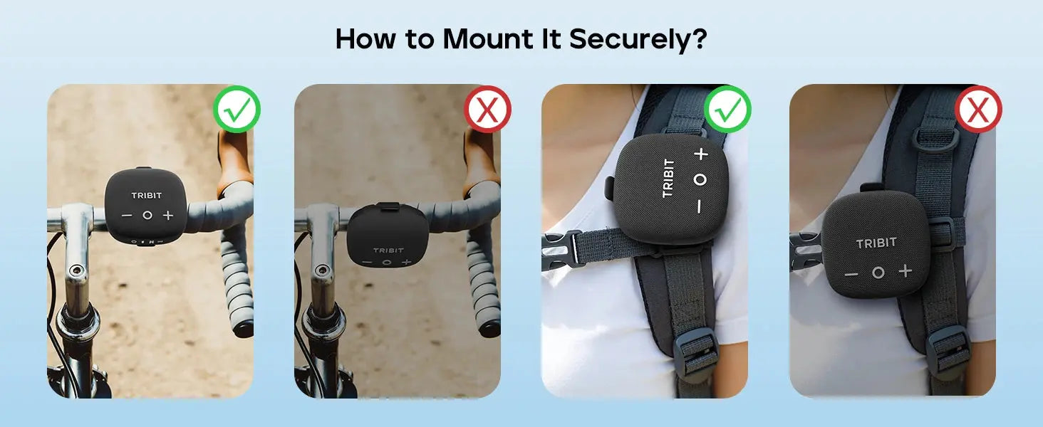 TRIBIT StormBox Micro 3 Portable Bluetooth Speaker,13W Bike Speaker with IP68 Waterproof,24H Playtime For Outdoor Camping,Hiking Magic Remotes