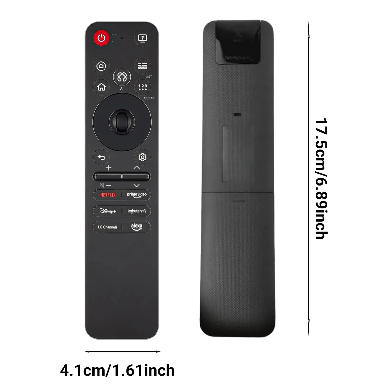 LG Remote MR25GA Universal Voice Magic Remote for 2025 LG TVs – Bluetooth & IR - Magic Remotes