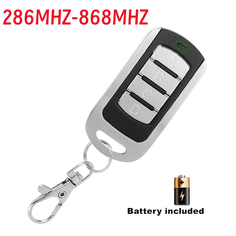 Multi-Frequency 286-868MHz RF Universal Garage Door Remote Control Duplicator Clone 433MHz 315MHZ Gate Keyfob Transmitter Magic Remotes