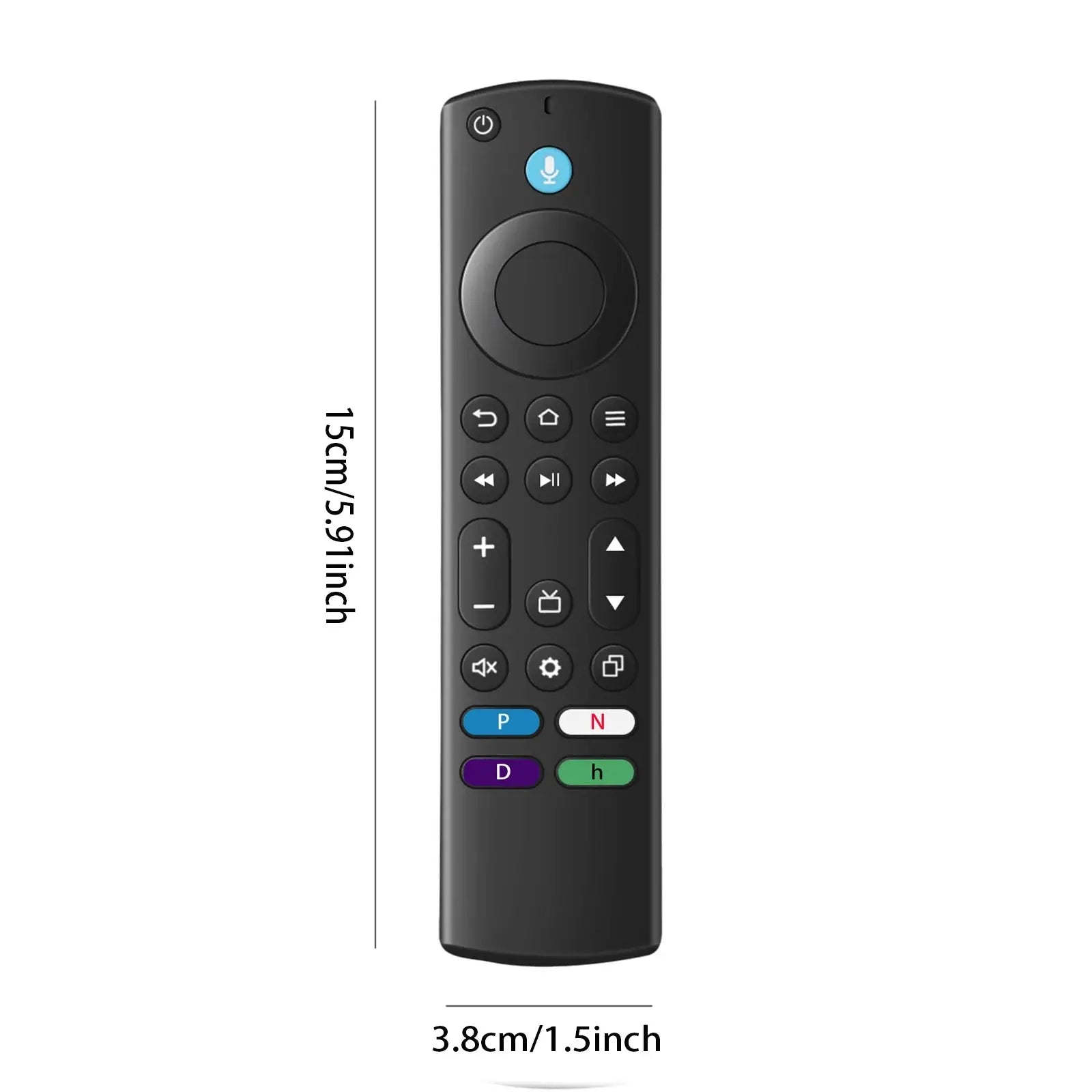 Replacement Voice Remote For Insignia, Toshiba, AMZ 2&4-Series, Omni, Pioneer, TCL, Hisense Smart TVs, For Streaming  Devices Magic Remotes