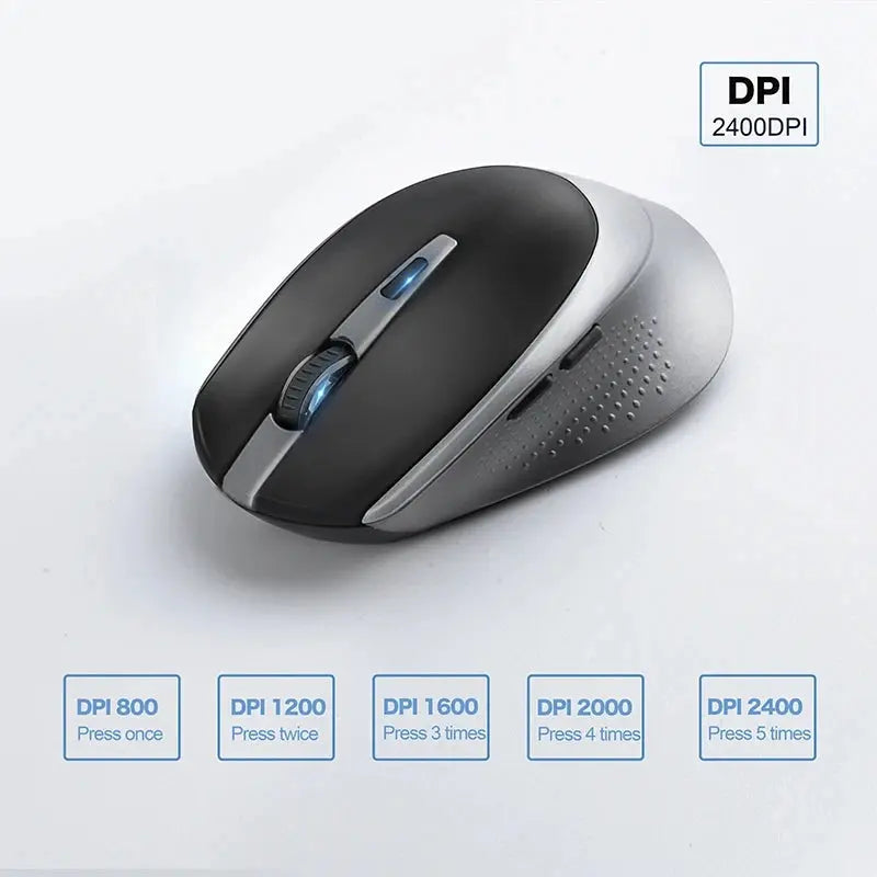 English Russian French Spanish Italy UK German Wireless Keyboard and  Mouse Combo 2.4G USB Silent Keyboard Set for Laptop PC Magic Remotes