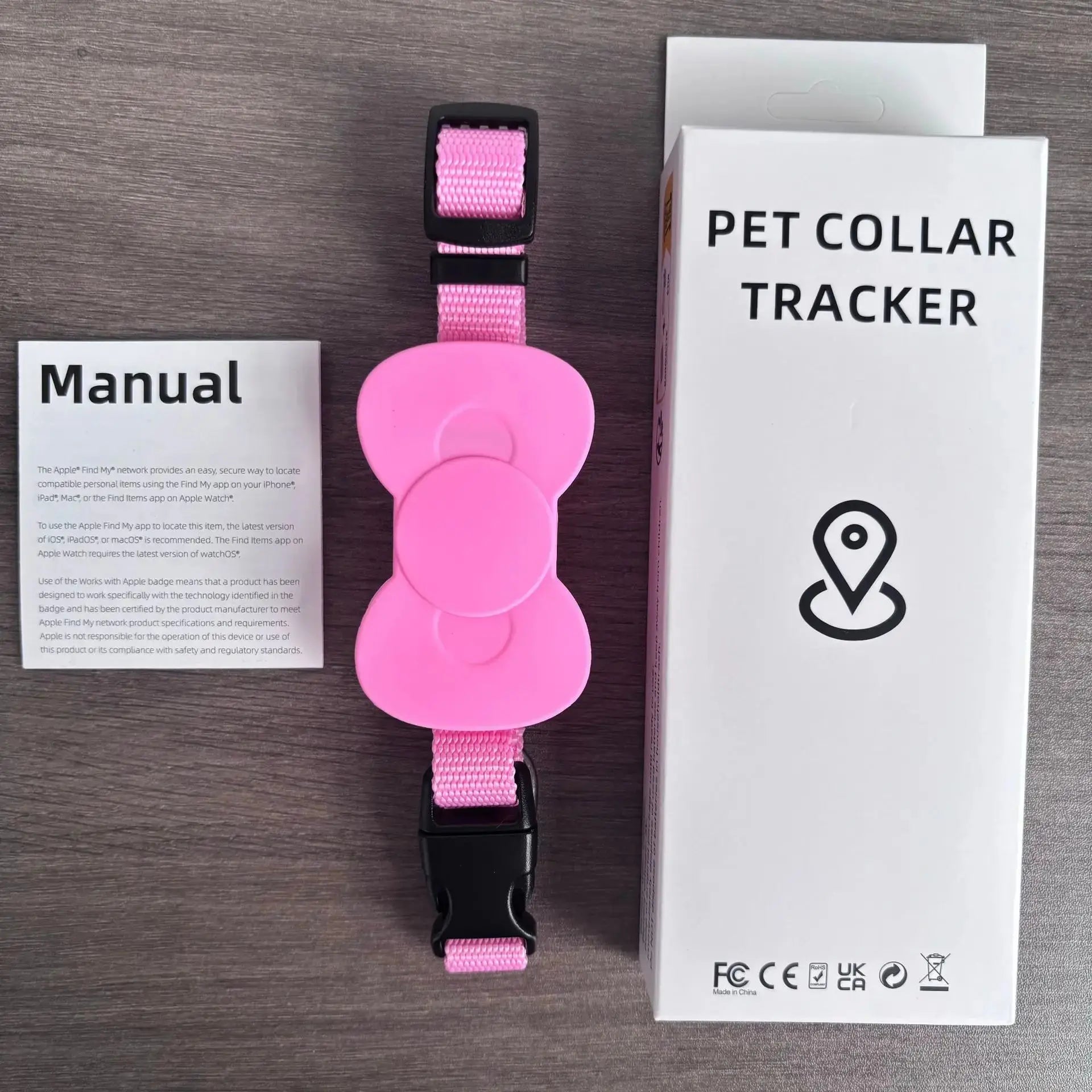 New GPS mini tracking collar, adjustable with waterproof tracker, suitable for cats and dogs anti-lost tracker, no monthly fee, - Magic Remotes
