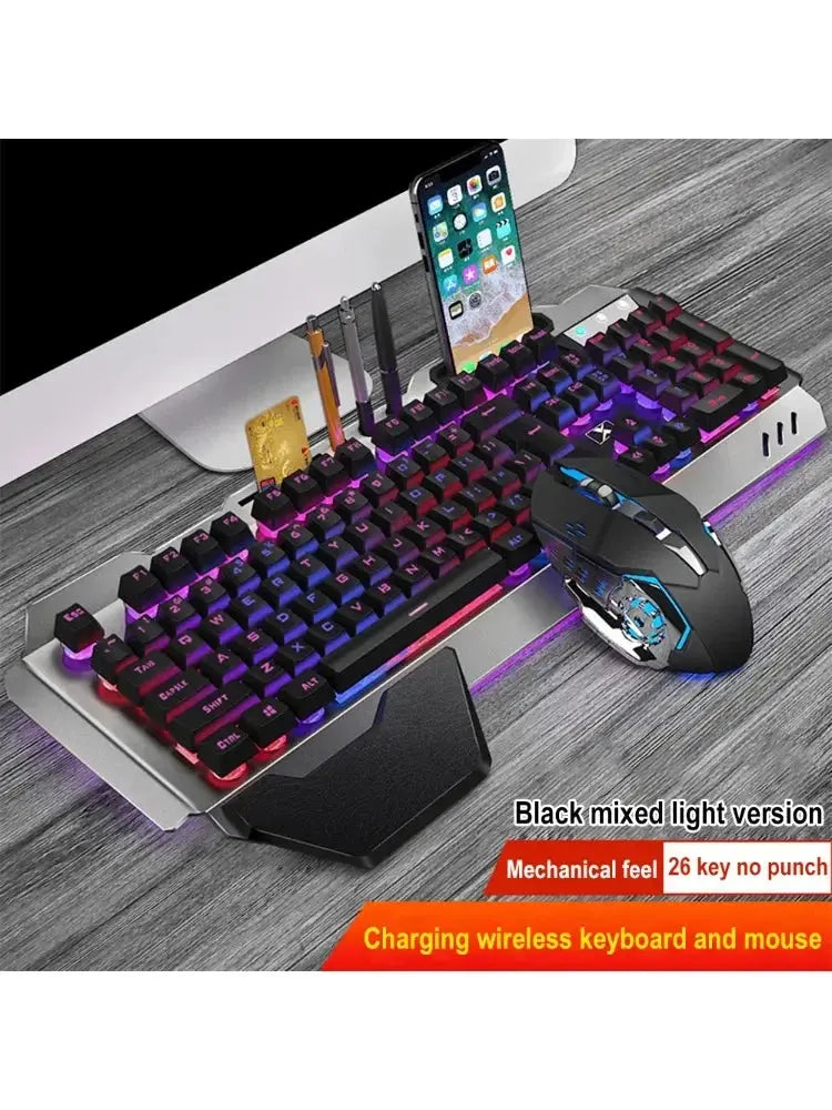 K680 Rechargeable 2.4G wireless keyboard and mouse suite Gaming computer Office esports Magic Remotes