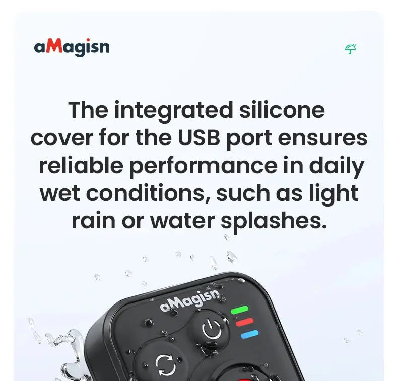 aMagisn 50M Bluetooth Remote Control for Insta360 X5 / X4 Air / Ace Pro 2 Gopro Hero 13 12 Camera iOS Android Shutter Controller - Magic Remotes