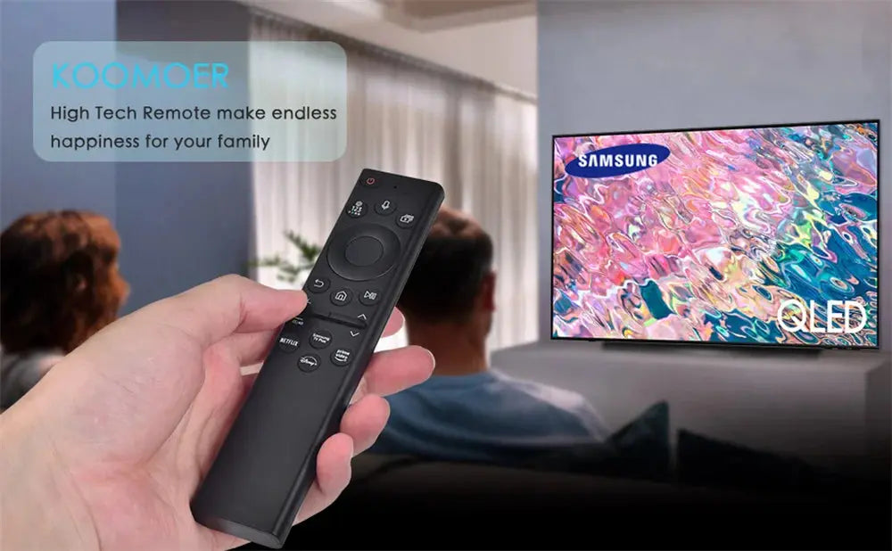 Voice Remote Control BN59-01385A for Samsung Smart TV 2019-2023 Crystal UHD Neo QLED OLED 4K 8K Series TVs(No Solar Function) Magic Remotes