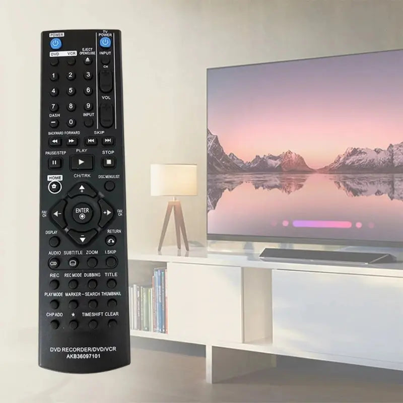 NEW Remote Control for LG DVD AKB36097101 Durable Replacement Remote Recorder DVD VCR Suitable for RC897T RC397HM - Magic Remotes