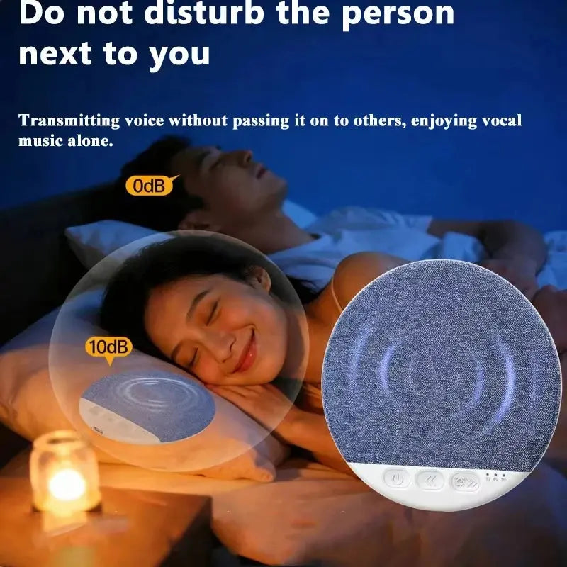 Lenovo New Sleeping Bluetooth Speaker Mini Nature Sound White Noise Soundbar Wireless MP3 Music Player Ultra Thin Timed SpeakerS Magic Remotes