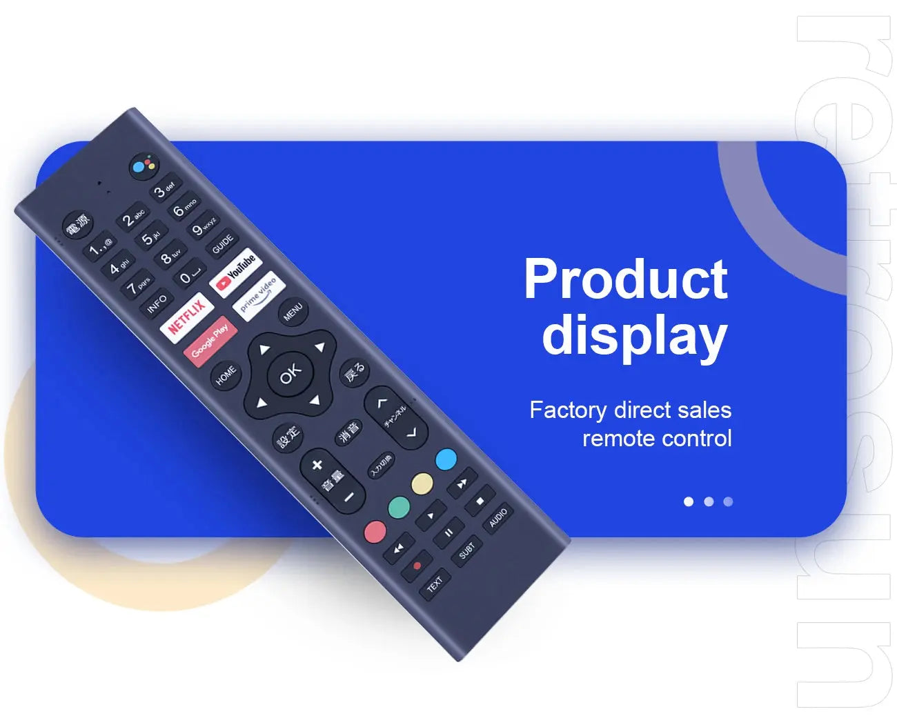 New Voice REMOTE FOR Soniq ENGAL ENGEL KONIC G42FW60A G43FW60A QT7A SMART TV Sunny SN43LEDH6886 4K - Magic Remotes