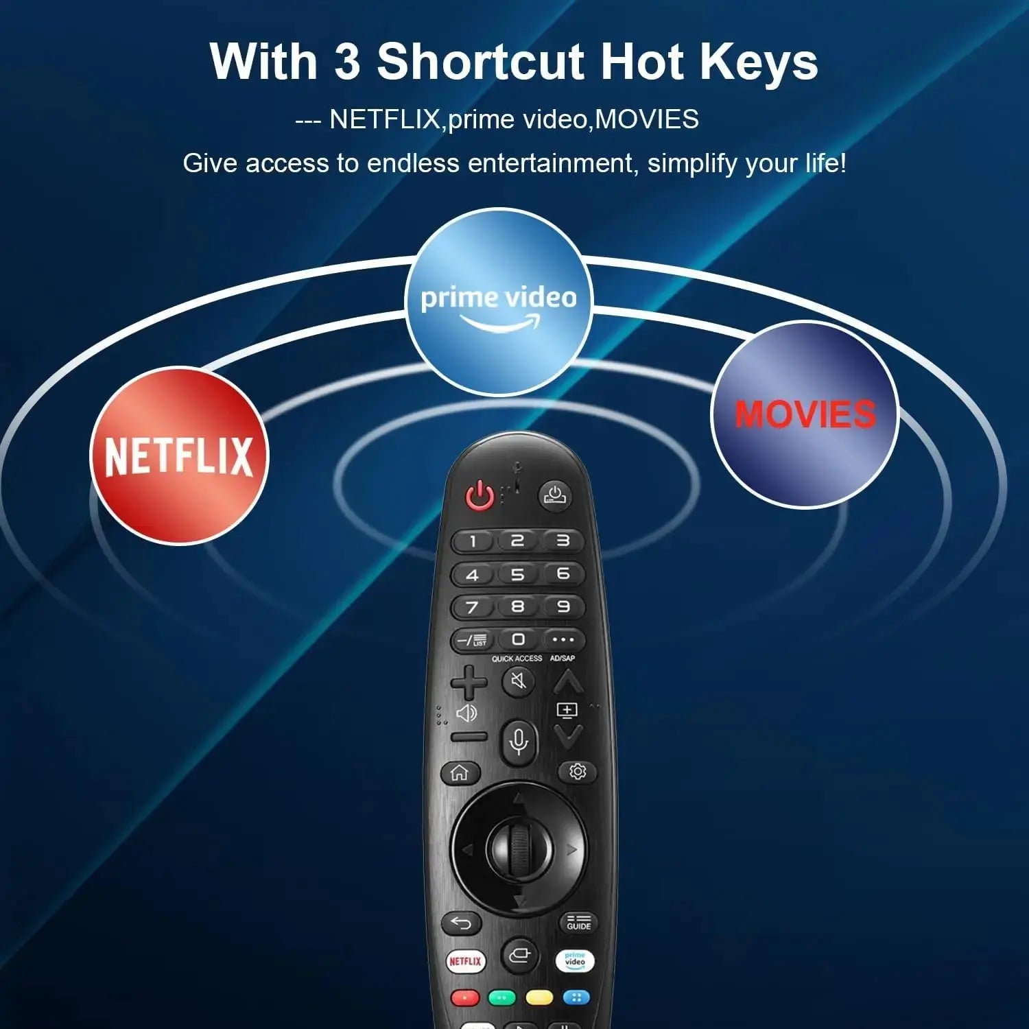 NEW AN-MR20GA AKB75855501 with Voice and Pointer Function remote control for LG Smart TV  for Many LG Models Magic Remotes