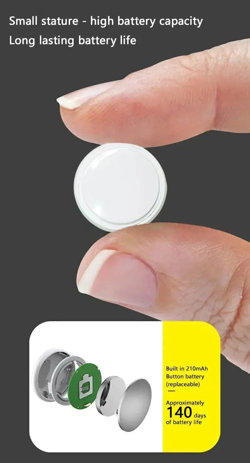 Mini GPS Tracker Bluetooth5.0 Anti-Lost Smart Device Pets Elderly Kid Car Suitcase Wallet Tracking Car Locator For IOS Android - Magic Remotes