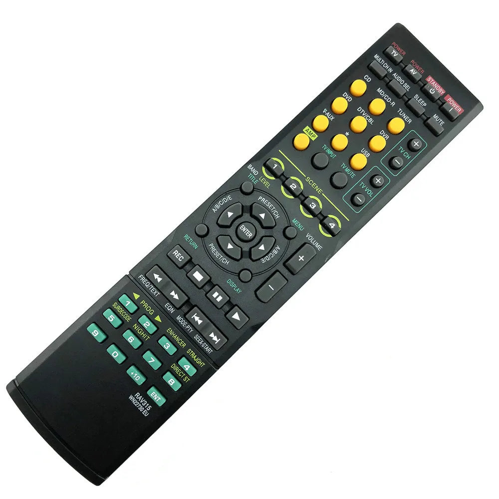 Remote Control for Yamaha Audio Receiver for RX-V650 / RX-V459 / RX-V730RDS RX-V3800 RX-V663 RX-V863 RX-V461 RXV561 RX450