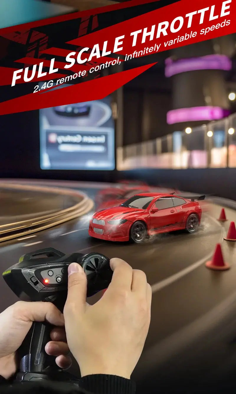 2025 New Kf20 1:64 Drift Rc Car Four-wheel remote-controlled racing car Full proportions Desk Competition Toy Boys Ideal gifts. Magic Remotes