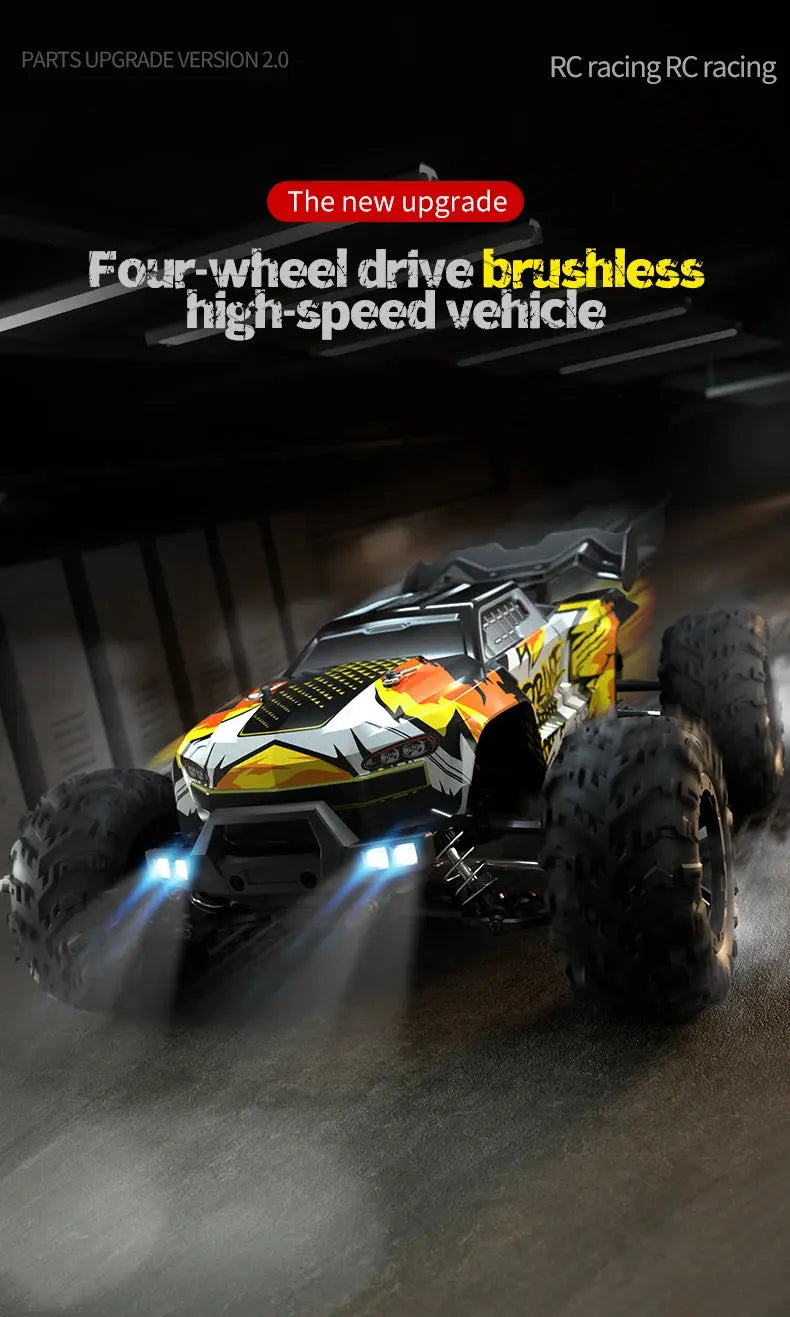 1:16 RC High Speed Car Off-Road 4WD Monster Truck Climbing Vehicle Boys Toy Remote Control Car Magic Remotes