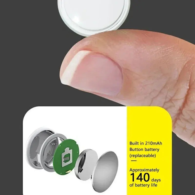 Mini GPS Tracker Bluetooth5.0 Anti-Lost Smart Device Pets Elderly Kid Car Suitcase Wallet Tracking Car Locator For IOS Android - Magic Remotes